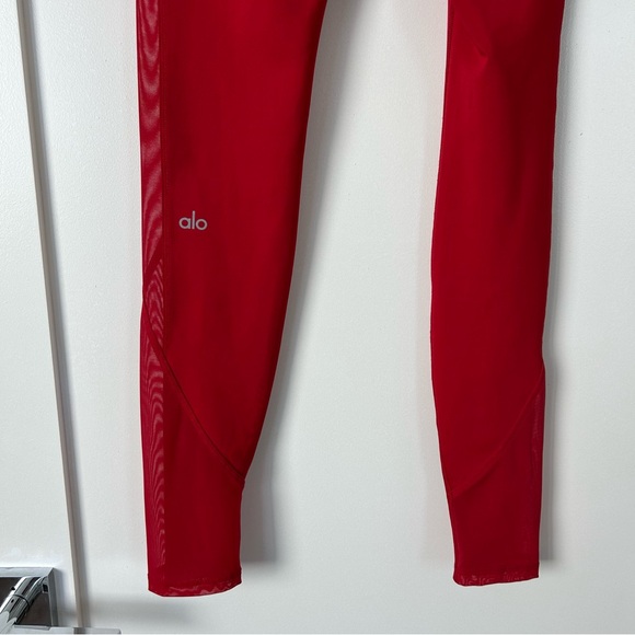 Alo Yoga Airlift High-Waist Ballet Dream Legging Red - Picture 10 of 12